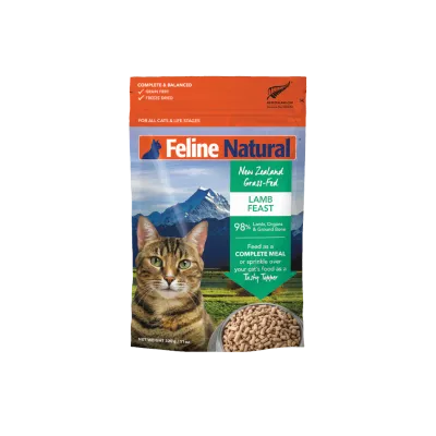 FELINE NATURAL FREEZE DRIED LAMB FEAST 11oz/320g