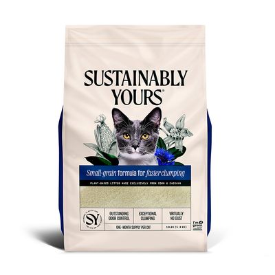 SUSTAINABLY YOURS MULTI-CAT FINE GRAIN LITTER 13lb/5.9kg
