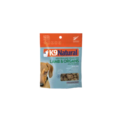 K9 NATURAL FREEZE DRIED LAMB &amp; ORGANS HEALTHY BITES 1.76g/50g