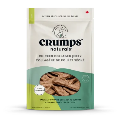 CRUMPS CHICKEN COLLAGEN JERKY 5.4oz/153g