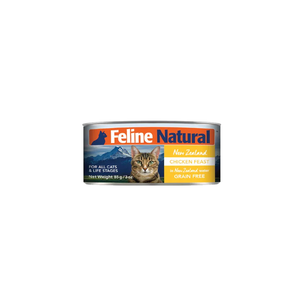 FELINE NATURAL CHICKEN FEAST CAN 3oz/85g