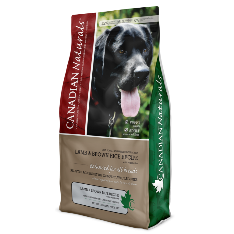 CANADIAN NATURALS LAMB &amp; BROWN RICE 11lb/5kg