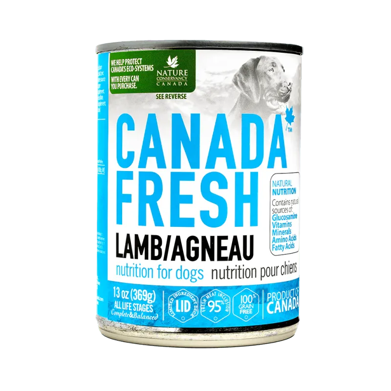 CANADA FRESH DOG LAMB 13oz/369g