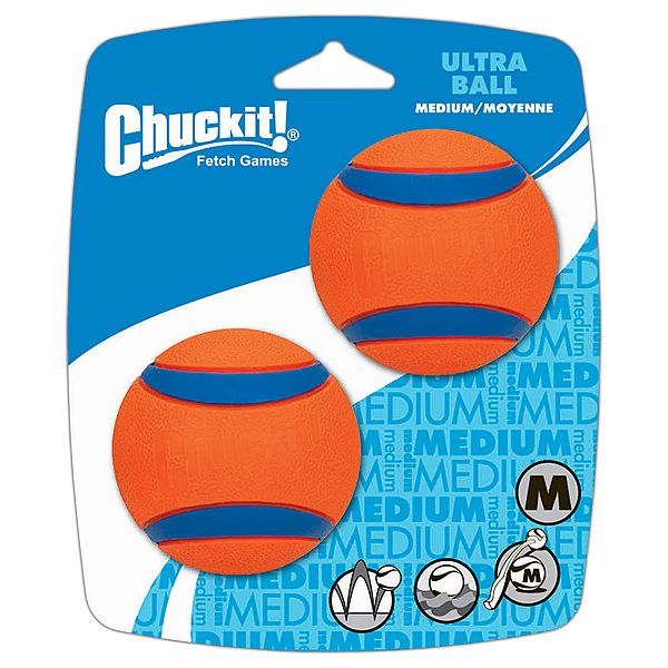 CHUCKIT! ULTRA BALL MEDIUM 2pk