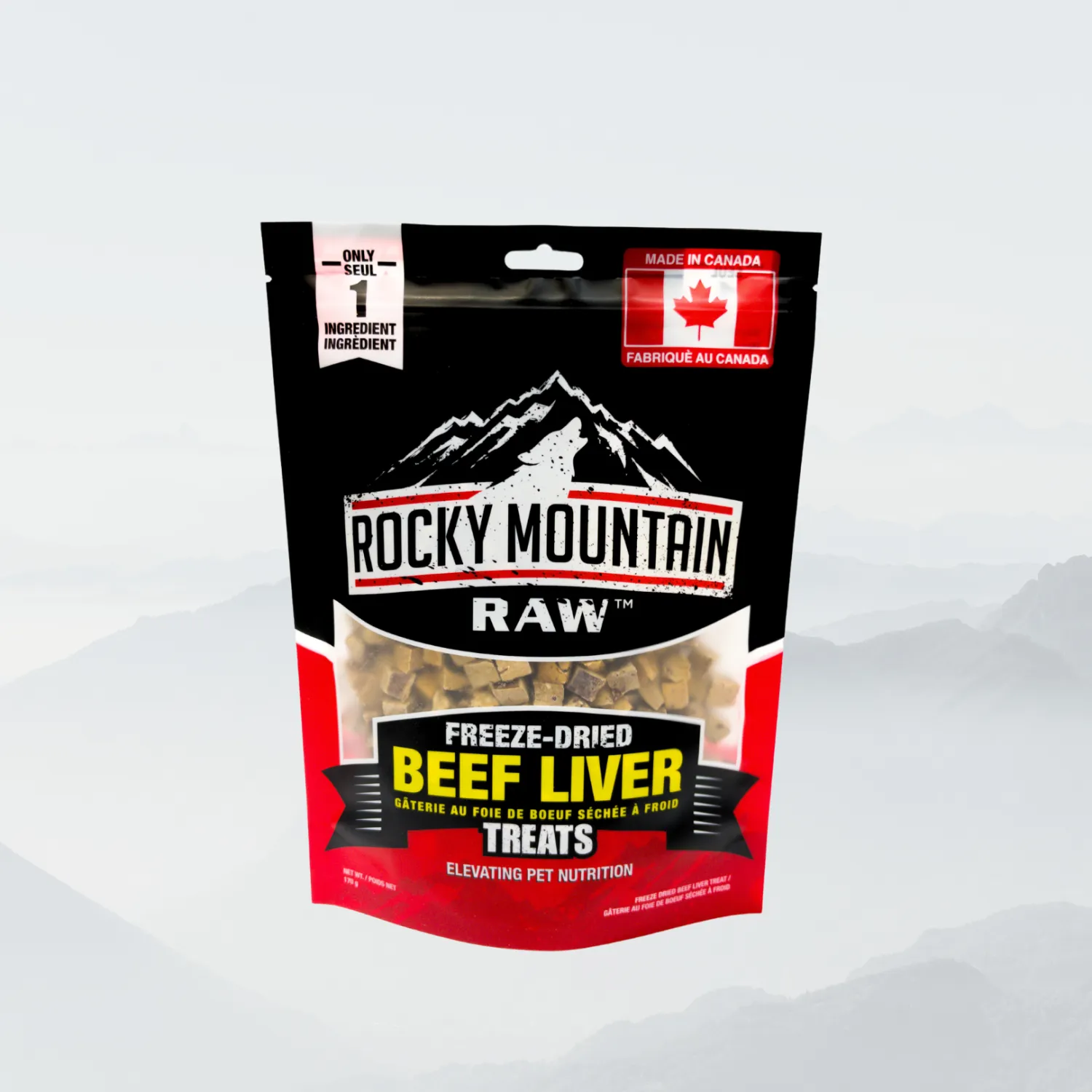 ROCKY MOUNTAIN RAW FREEZE DRIED BEEF LIVER 170g
