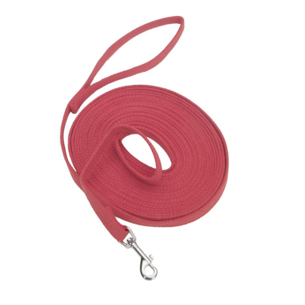 COASTAL TRAIN RIGHT! COTTON WEB TRAINING LEASH 30&#39;