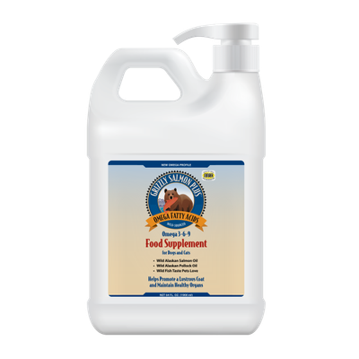 GRIZZLY SALMON PLUS OIL 64oz