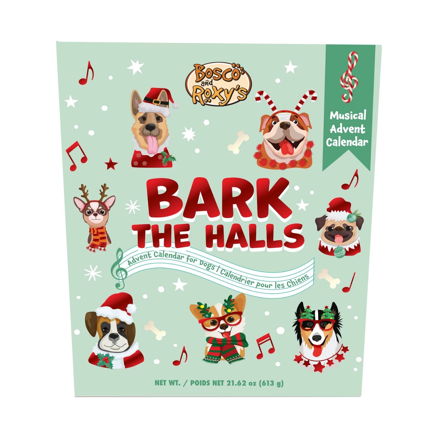 BOSCO &amp; ROXY&#39;S BARK THE HALLS MUSICAL ADVENT CALENDAR 2024
