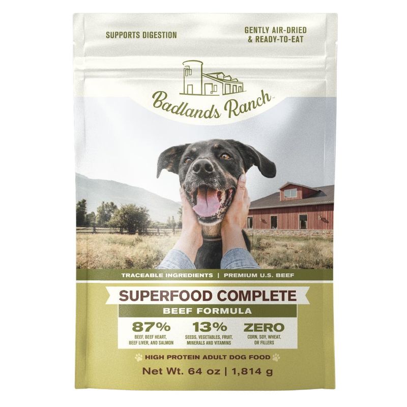 BADLANDS RANCH SUPERFOOD COMPLETE BEEF FORMULA 4lb/1.8kg