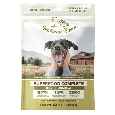 BADLANDS RANCH SUPERFOOD COMPLETE BEEF FORMULA 4lb/1.8kg