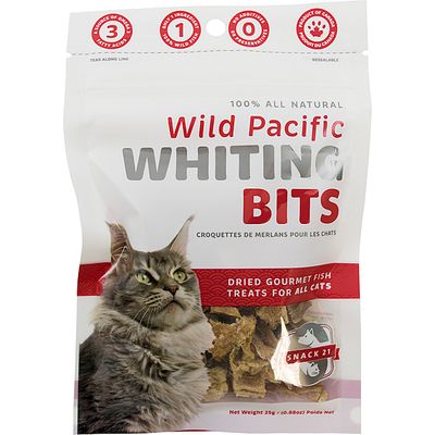 SNACK 21 WILD PACIFIC WHITING BITS 25g/0.88oz
