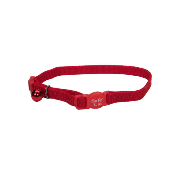 COASTAL SAFECAT BREAKAWAY COLLAR RED