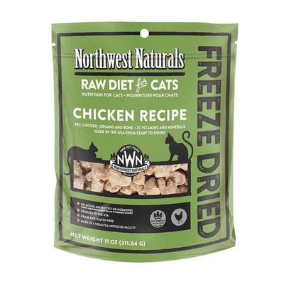 NORTHWEST NATURALS CAT FREEZE DRIED CHICKEN RECIPE 11oz/311.8g