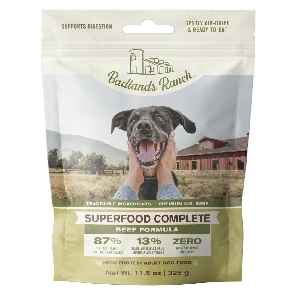 BADLANDS RANCH SUPERFOOD COMPLETE BEEF FORMULA 11.5oz/326g