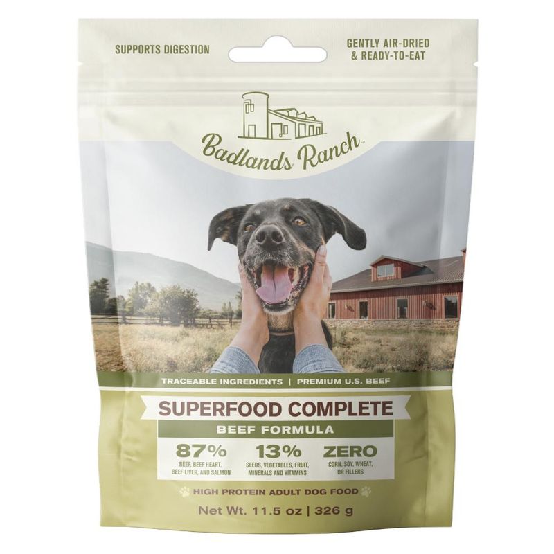 BADLANDS RANCH SUPERFOOD COMPLETE BEEF FORMULA 11.5oz/326g