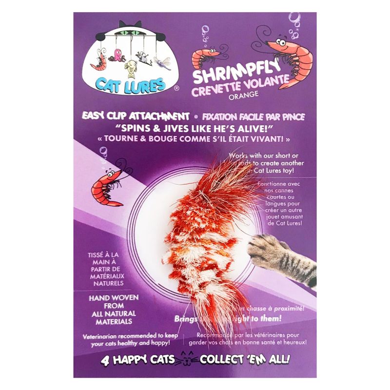 CAT LURES SHRIMPFLY ORANGE REFILL