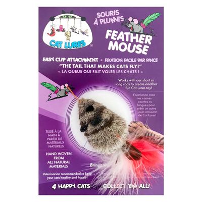 CAT LURES FEATHER MOUSE REFILL