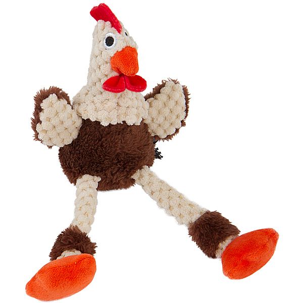 GO DOG CHECKERS SKINNY ROOSTER MINI 9&quot;