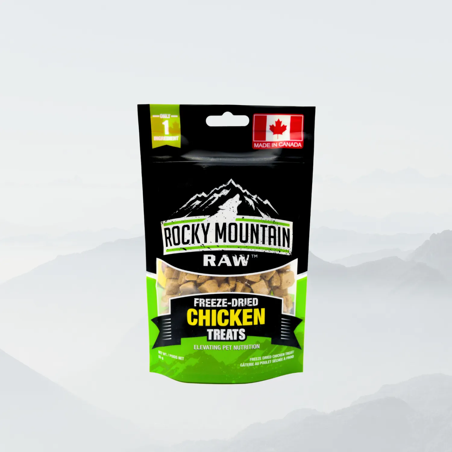 ROCKY MOUNTAIN RAW FREEZE DRIED CHICKEN 55g