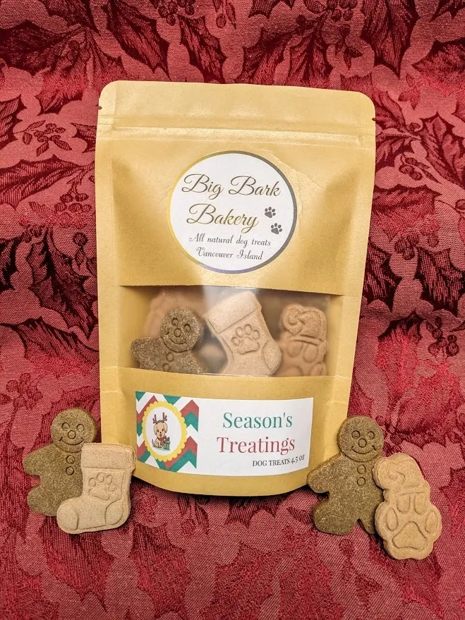 BIG BARK BAKERY SEASON&#39;S TREATINGS 4.5oz