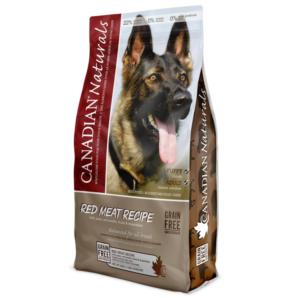 CANADIAN NATURALS GRAIN FREE RED MEAT 25lb/11.3kg