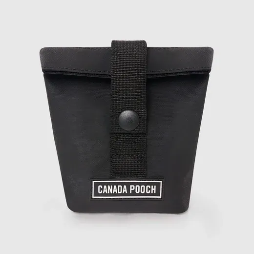 CANADA POOCH CORE TREAT BAG BLACK