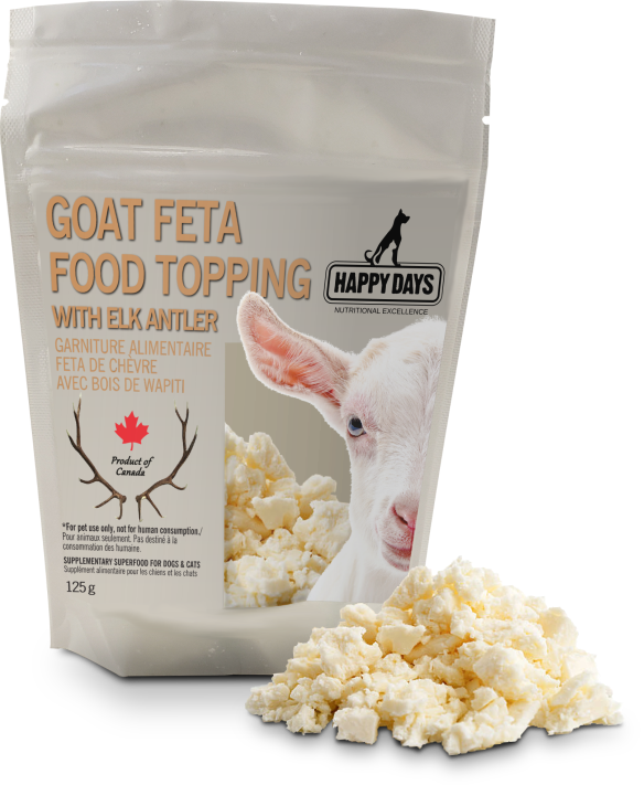 HAPPY DAYS TOPPER FETA CHEESE WITH ELK ANTLER 125g