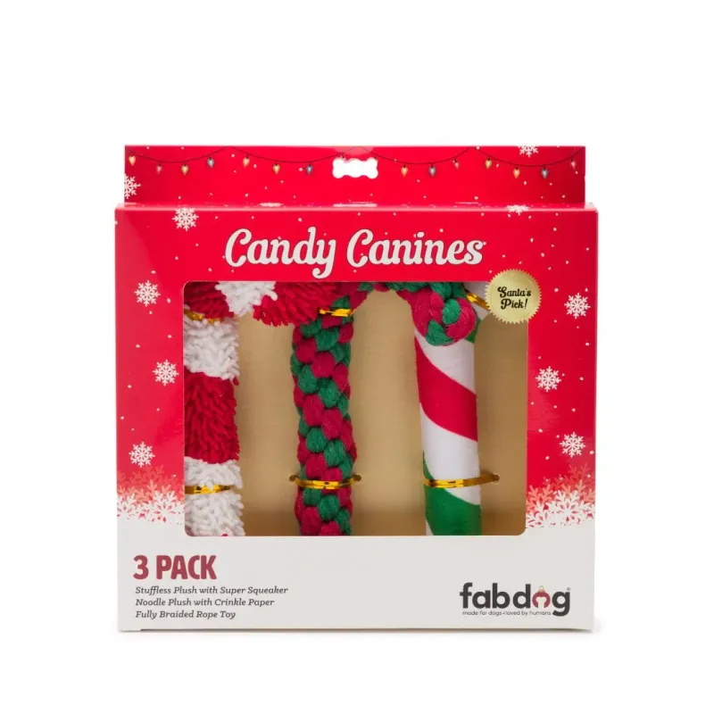 FABDOG CANDY CANINES 3 PACK