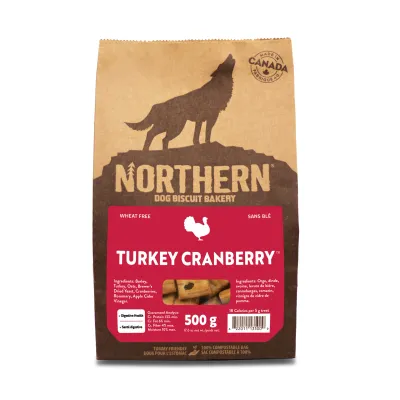 NORTHERN BISCUITS TURKEY &amp; CRANBERRRY 500g/17.6oz