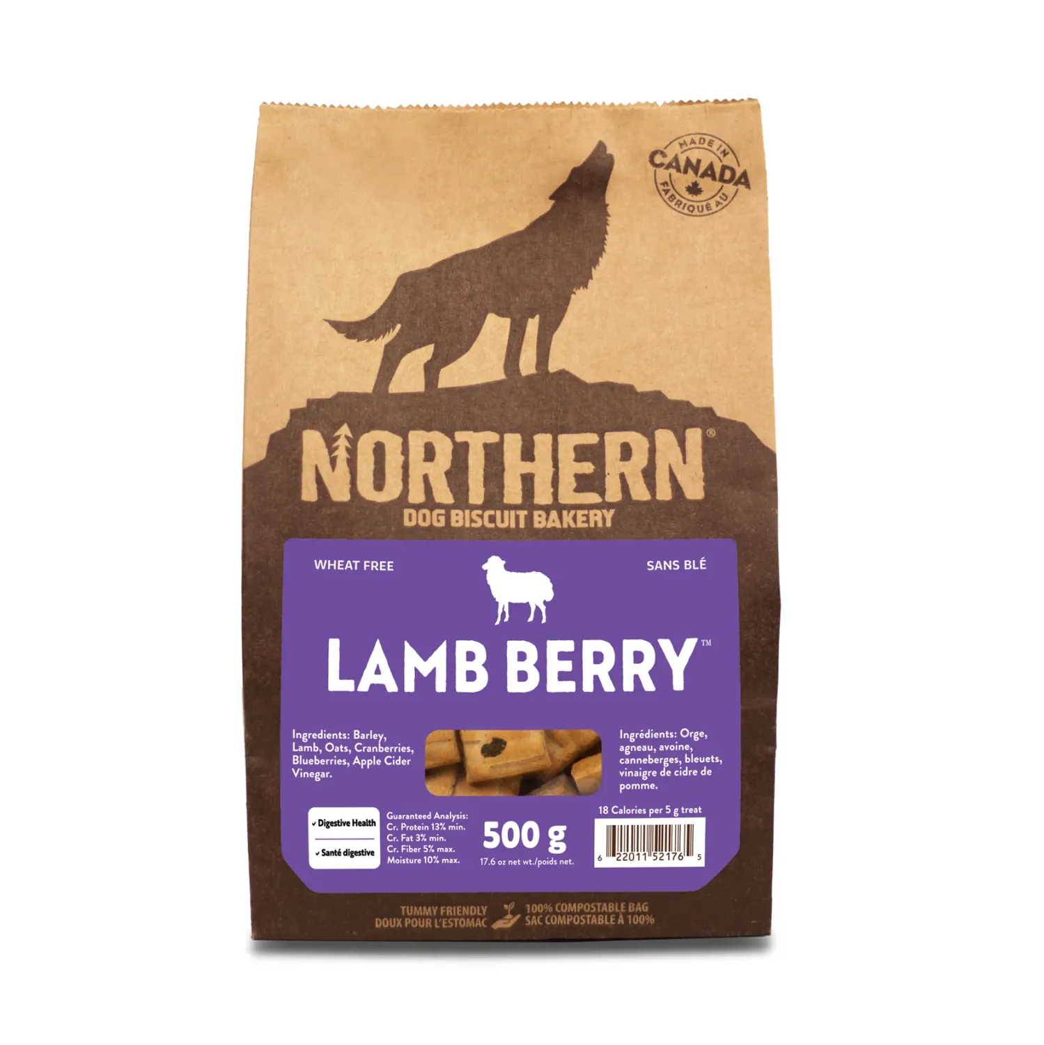 NORTHERN BISCUITS LAMB BERRY 500g/17.6oz