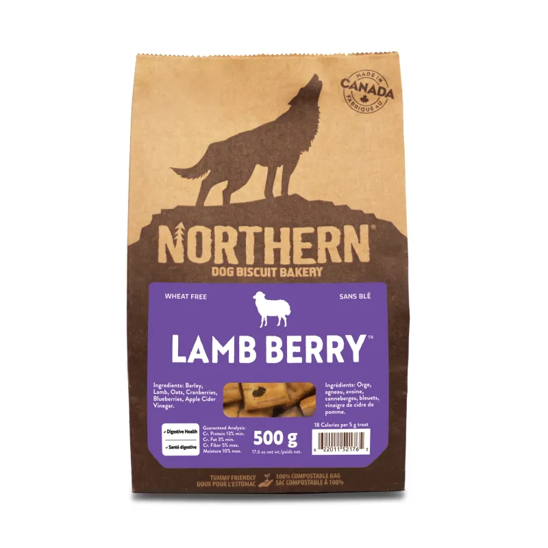 NORTHERN BISCUITS LAMB BERRY 500g/17.6oz