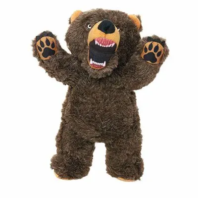 TUFFY TOYS MIGHTY JR ANGRY ANIMALS BEAR