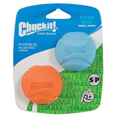 CHUCKIT! FETCH BALL SMALL 2pk