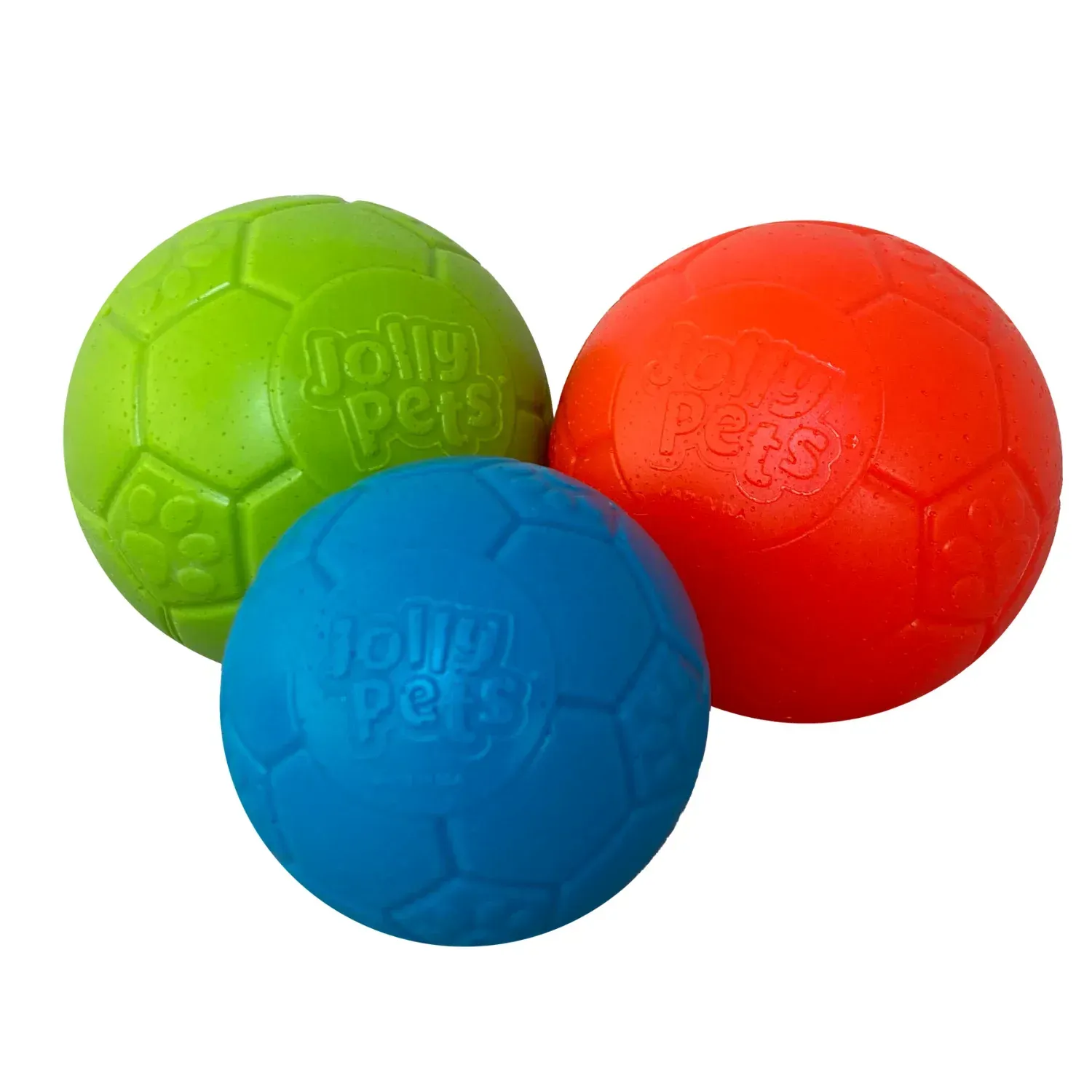 JOLLY PETS SOCCER BALL ASSORTED COLOUR 3&quot;