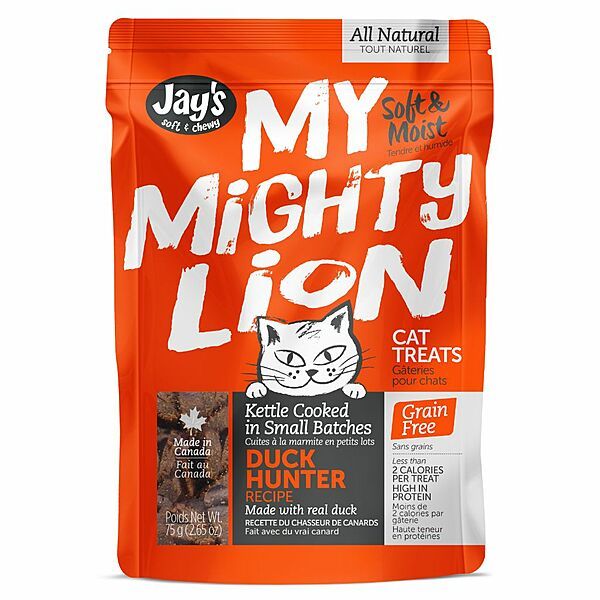 JAY&#39;S MY MIGHTY LION DUCK HUNTER RECIPE 75g