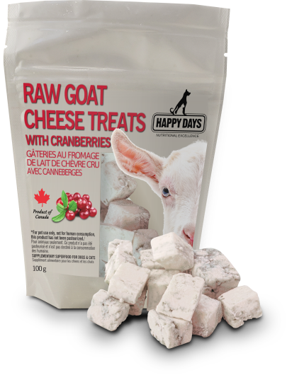 HAPPY DAYS RAW GOAT CHEESE WITH CRANBERRY 100g