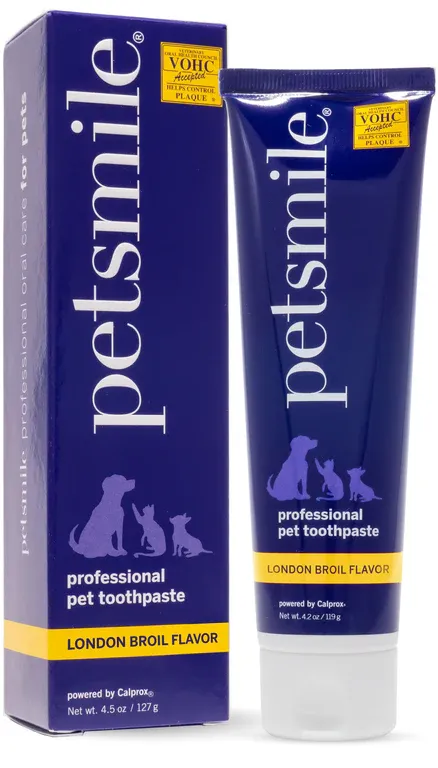 PETSMILE TOOTHPASTE LONDON BROIL FLAVOUR 4.2oz