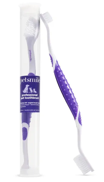 PETSMILE DUAL ENDED TOOTHBRUSH