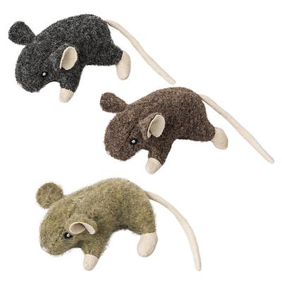 SPOT FUZZY MOUSE FREDDIE 3.5&quot; ASSORTED