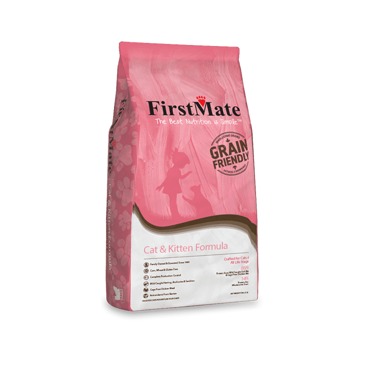 FIRSTMATE CAT &amp; KITTEN GRAIN FRIENDLY FISH &amp; CHICKEN 13.2lb/6kg