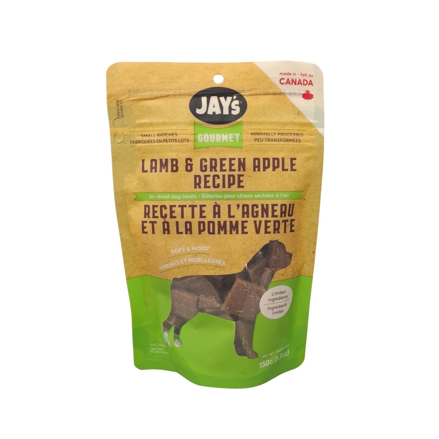 JAY&#39;S GOURMET SMOKED LAMB &amp; GREEN APPLE RECIPE 150g/5.3oz