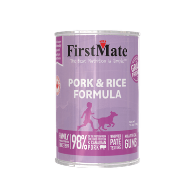 FIRSTMATE DOG PORK &amp; RICE FORMULA 12.2oz/346g