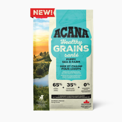 ACANA DOG HEALTHY GRAINS PUPPY SEA &amp; FARM 4lb/1.8kg