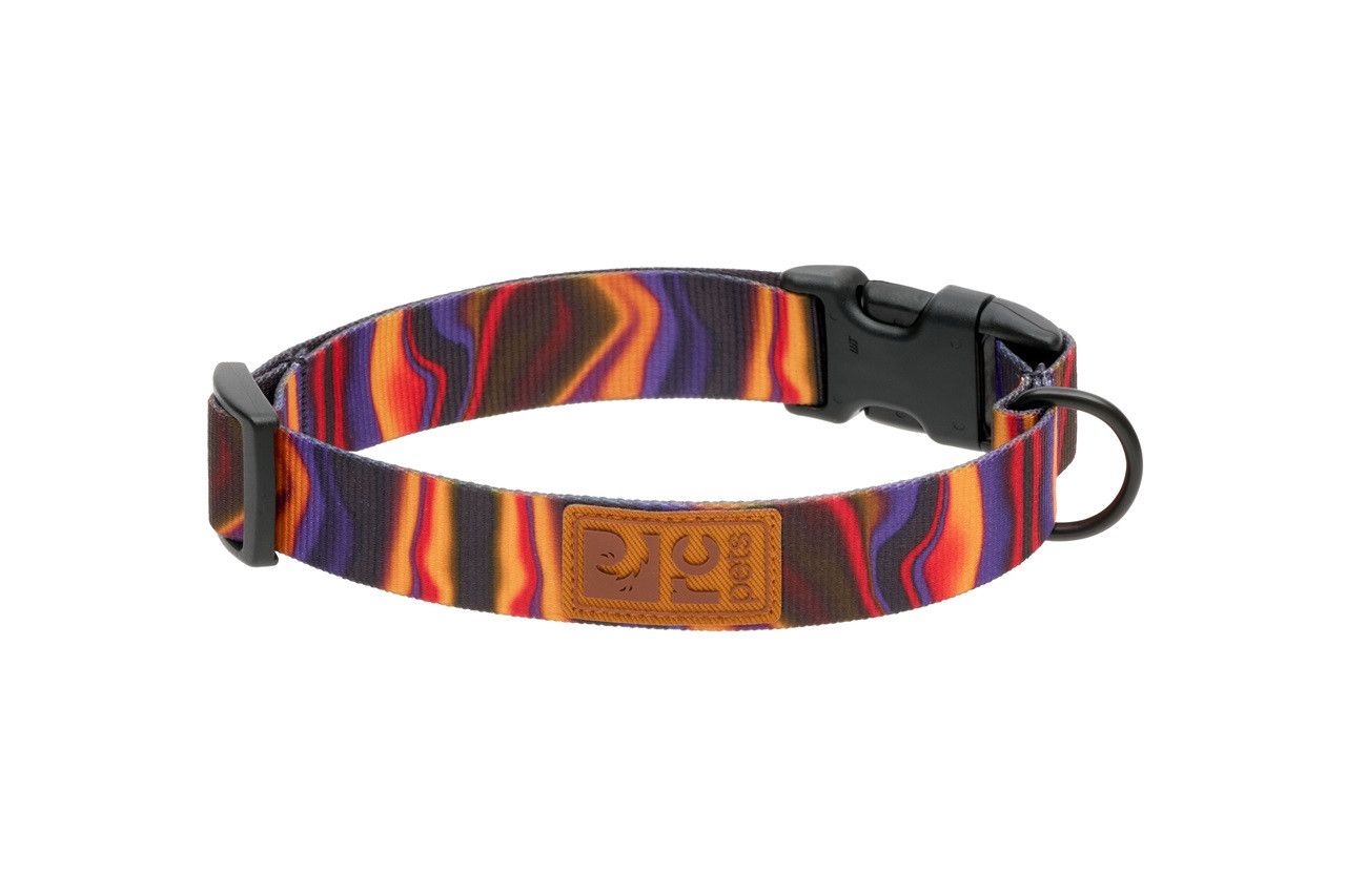 RC PETS ECO CLIP COLLAR COSMIC AURA 1&quot; WIDE LARGE 15&quot; - 25&quot;