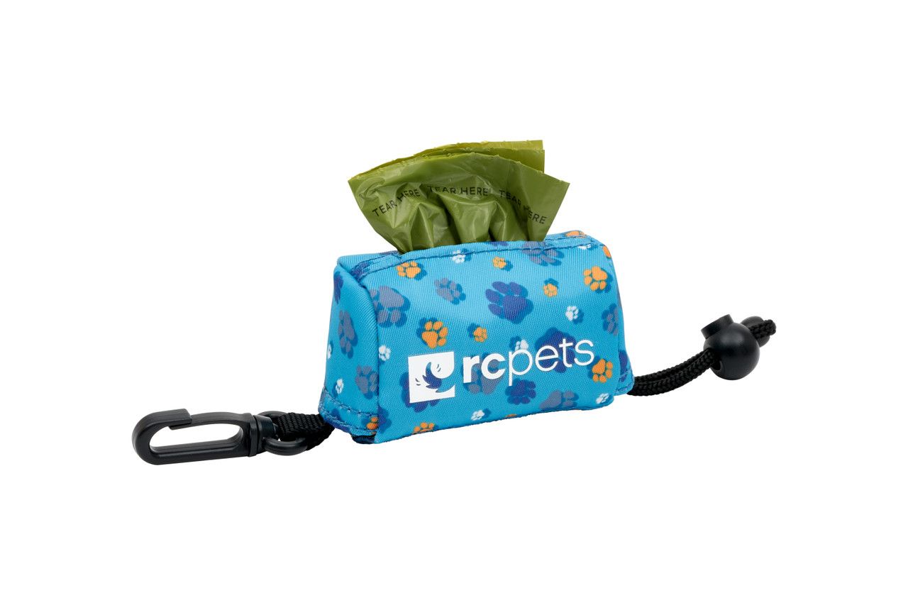RC PETS P.U.P BAG HOLDER FRESH TRACKS TEAL