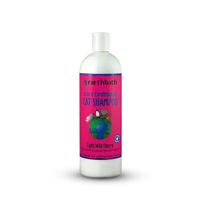 EARTHBATH CAT 2 IN 1 CONDITIONING SHAMPOO LIGHT WILD CHERRY 16fl oz