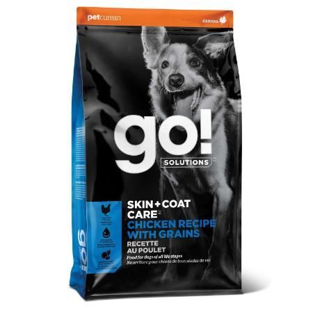 GO! DOG SKIN &amp; COAT CHICKEN RECIPE WITH GRAIN 12lb/5.4kg