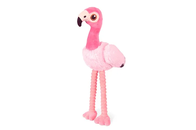 PLAY FETCHING FLOCK FLORA THE FLAMINGO