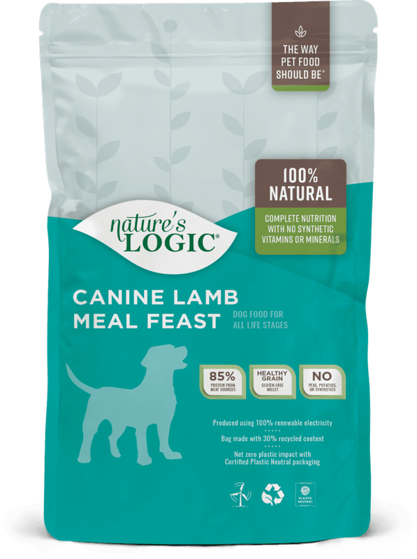 NATURE&#39;S LOGIC LAMB MEAL FEAST 13lb/5.9kg