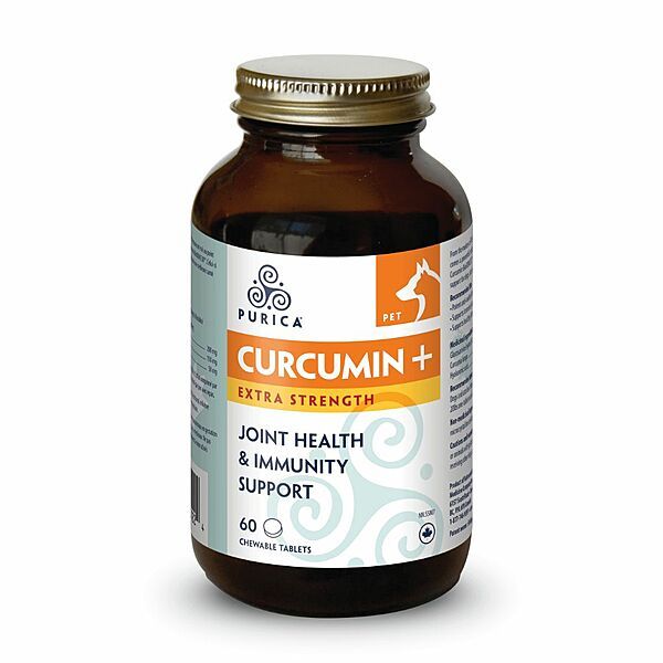 PURICA CURCUMIN+ EXTRA STRENGTH CHEWABLE TABLETS 60ct